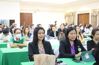 77. พิธีเปิดกิจกรรมการอบรมเชิงปฏิบัติการการออกแบบนวัตกรรมสู่การวิจัยในชั้นเรียน